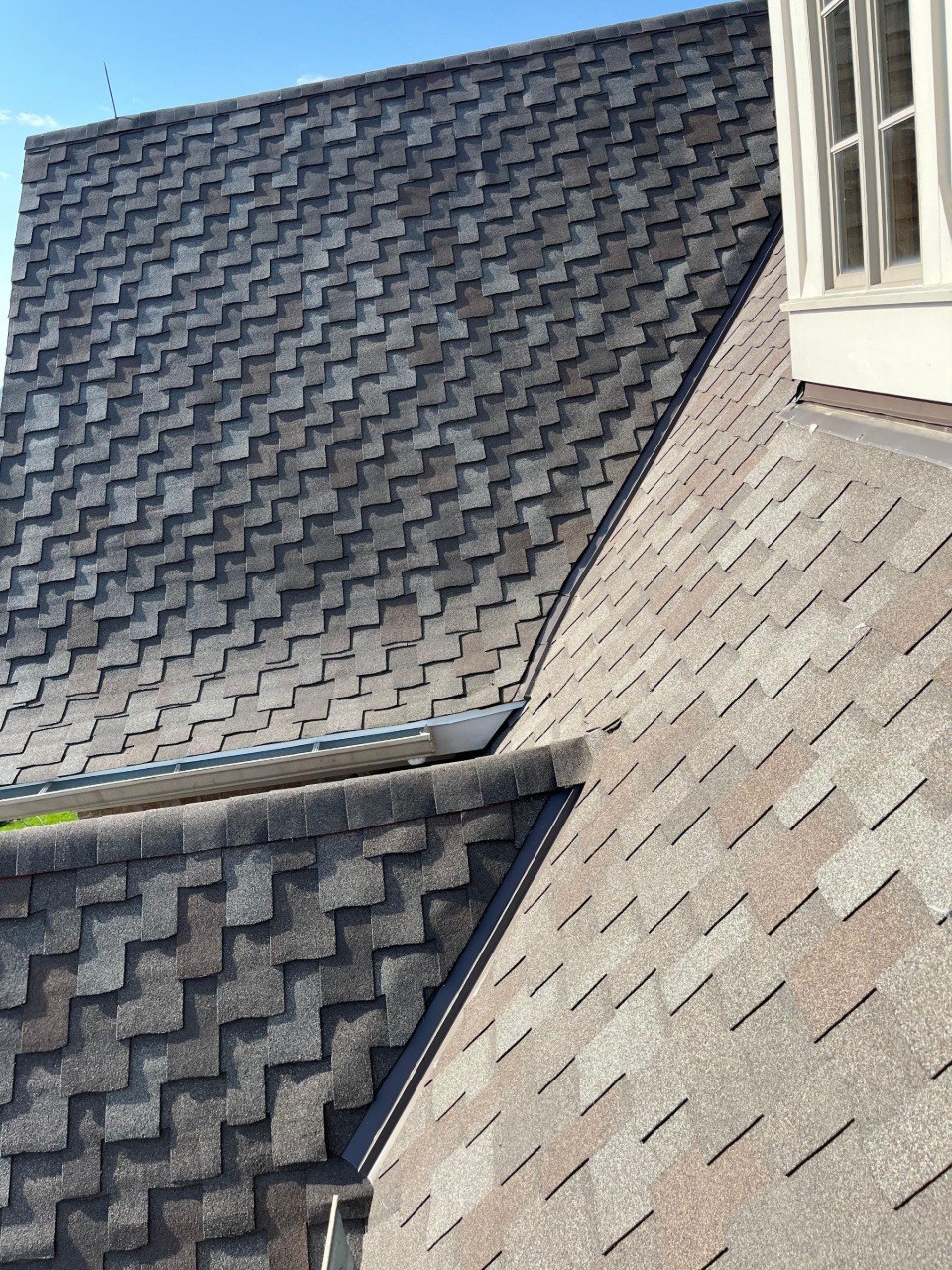 New shingles detail shot — IKO certified install