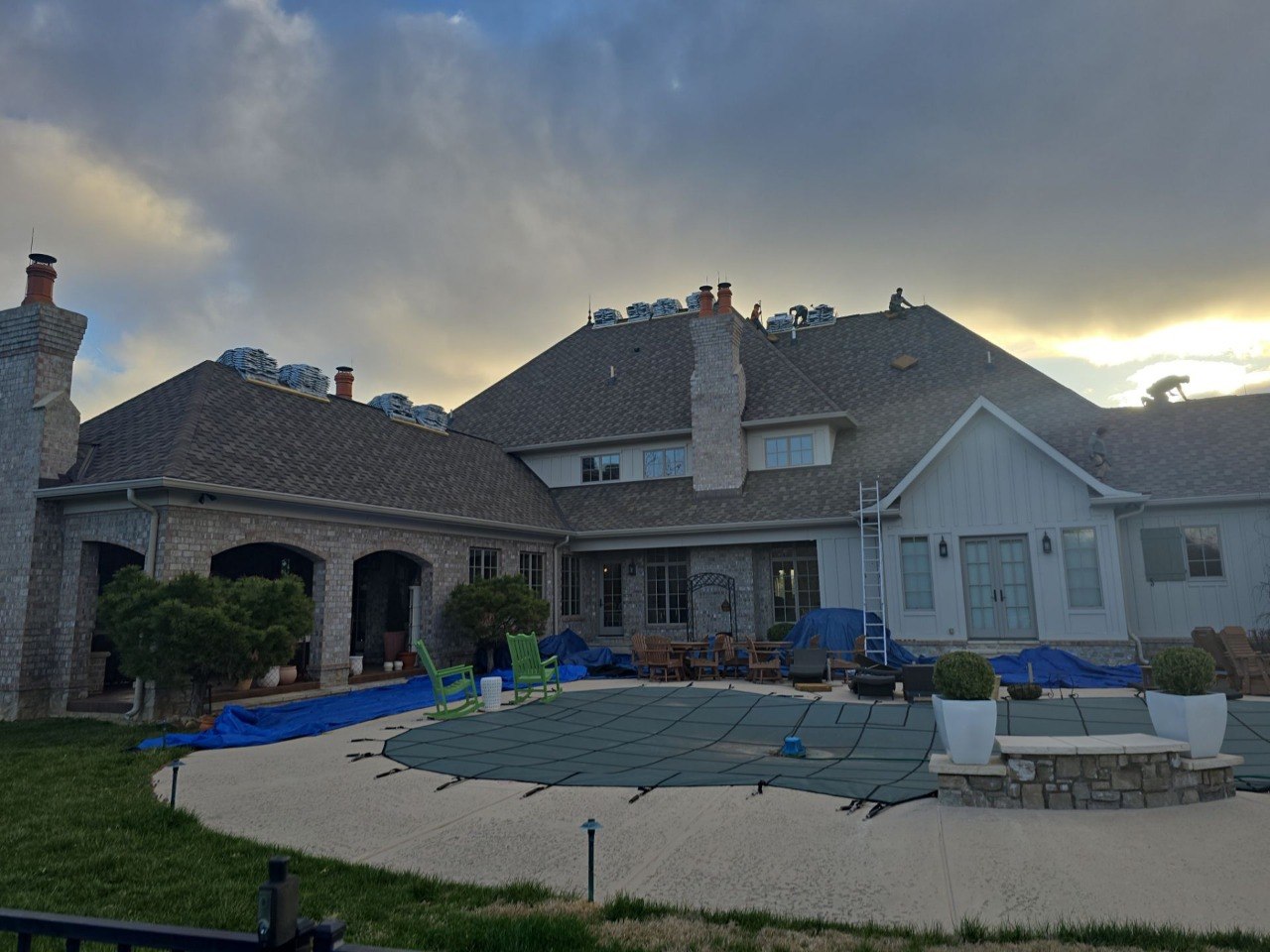 IKO certified shingles detail